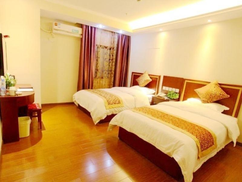 Greentree Inn Shanghai Hongqiao Metro Station Express Hotel Xangai Exterior foto
